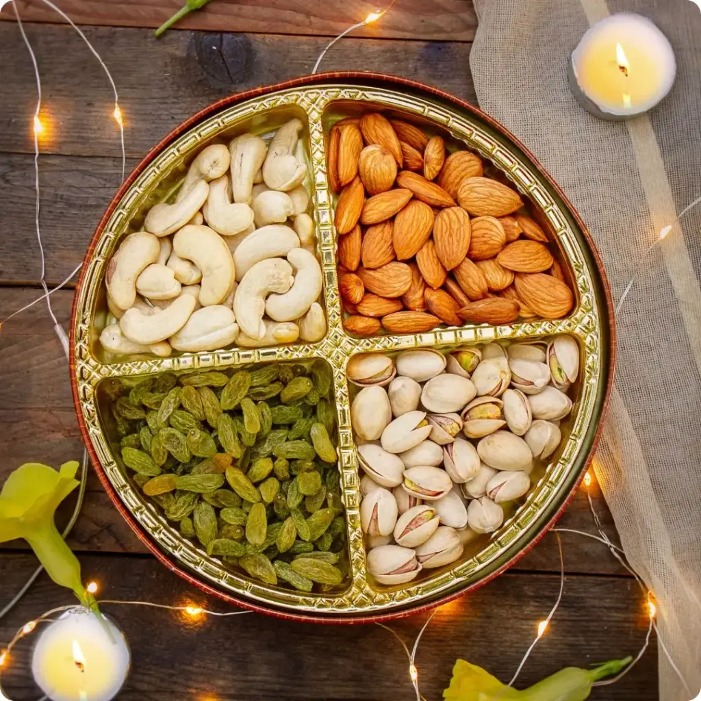 DRY FRUIT GIFT HAMPER 1 KG BOX